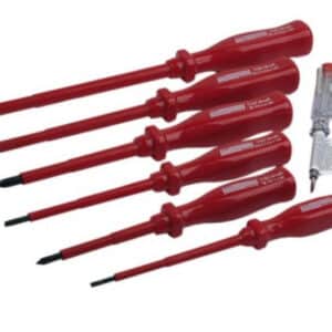 Mannesmann Elektro-Schraubendrehersatz, 7-tlg. für 5,99€ (statt 9,64€)