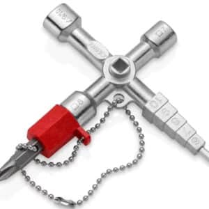 Knipex Profi-Key für gängige Absperrsysteme 90 mm  für 14,99€ (statt 18,48€)