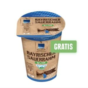 Gratis EDEKA Heimatliebe Sauerrahm, Schmand, Schlagrahm oder Crème fraîche, 15€ Mindesteinkaufswert (EDEKA Südbayern)