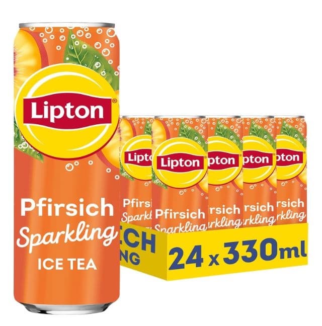 🔥 *Pfandfehler* 24x Lipton Ice Tea Sparkling für effektiv 11,82€ - nur 0,49€/Dose