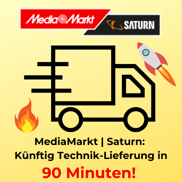 📦 MediaMarkt | Saturn: Künftig Technik-Lieferung in 90 Minuten dank Kooperation mit Uber