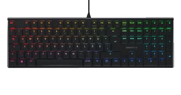 RGB Tastatur; Cherry MX Low Profile