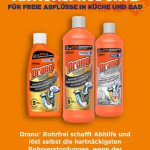 Drano Power-Gel gratis testen *ab 13.02.*