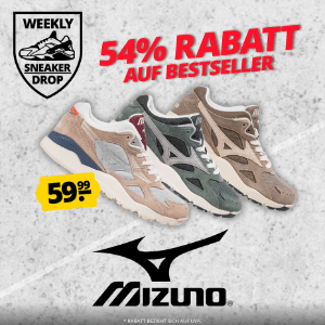 SportSpar: Mizuno-Schuhe im Sale ab 49,99€
