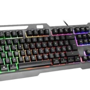 SPEEDLINK LUNERA Metal RGB Rainbow Gaming Tastatur, black - QUERTZ für 16,54€