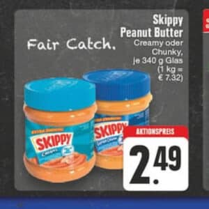 Gratis Skippy Peanutbutter mit Edeka Scondoo