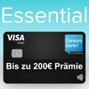 Consorsbank Girokonto mit bis zu 200€ Prämie