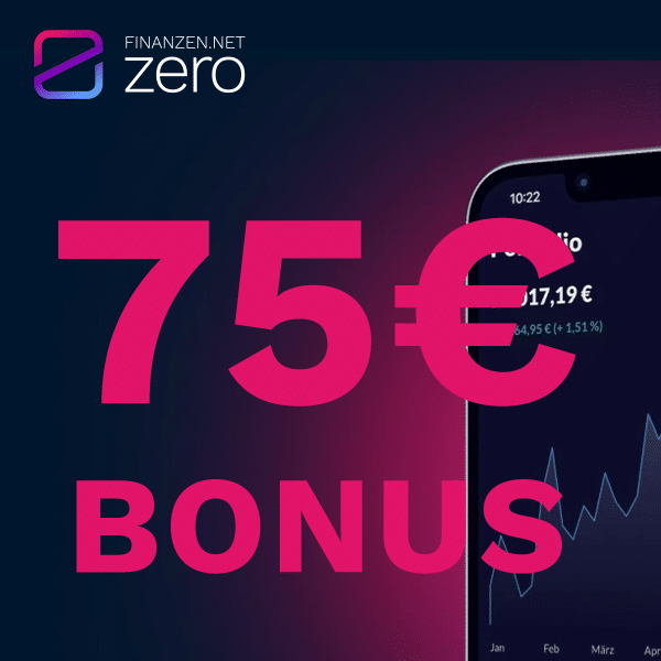 Thumbnail 💖 finanzen.net zero-Depot: 75€ Bonus vom Doc!