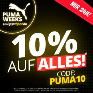 SportSpar: Puma Week z.B. PUMA teamGOAL Hoody Blau für 19,50€ (statt 29€)