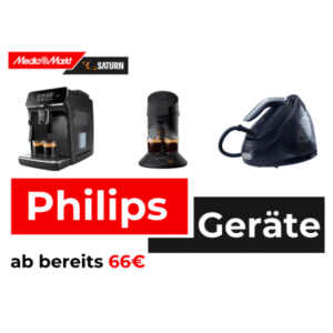 😍 MediaMarkt: Haushaltsgeräte von Philips im Angebot