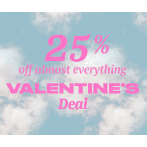 💗 Valentine's Deal: 25% Rabatt auf fast alles - Sneaker, Shirts & Co.