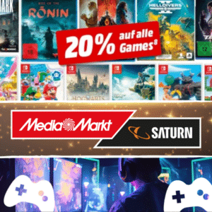 🎮 20% auf alle Games 👉 Nintendo Switch, Sony PS5, PS4, Xbox &amp; PC (bei MediaMarkt | Saturn)