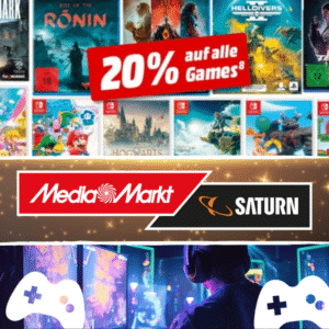 🎮 20% auf alle Games 👉 Nintendo Switch, Sony PS5, PS4, Xbox & PC (bei MediaMarkt | Saturn)