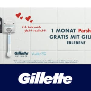 gratis 1 Monat Parship Premium Mitgliedschaft mit Gilette und Venus MEW 25€