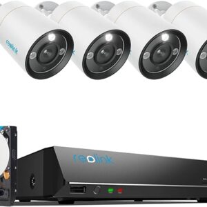 Reolink Überwachungskamera Set, 4x UHD Kameras &#043; NVR für 599,99€ statt 839,99€