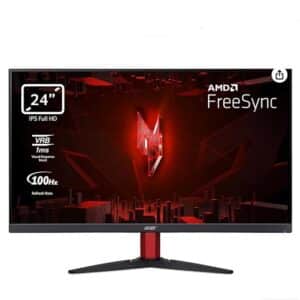 Acer Nitro KG242YE 23,8 Zoll Einsteiger Full-HD Monitor mit AMD FreeSync