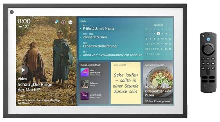 Amazon Echo Show 15 mit Fernbedienung