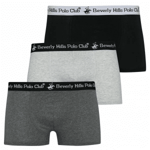 3er-Pack Beverly Hills Polo Club Herren-Boxershorts in versch. Farben für 13,94€