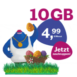 🤑 10GB LTE o2 Allnet für 4,99€ mtl. (inkl. SMS-Flat / 60 Minuten in 50 Ländern telefonieren / Lifetime-Pricing) - Lebara Postpaid