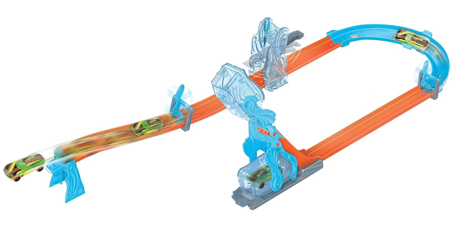 HOT WHEELS Track Builder Freier Fall Starterbox