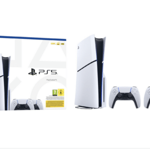 Sony PlayStation 5 Slim (PS5 Slim) Standard Edition + 2 DualSense Controller für 469,75€