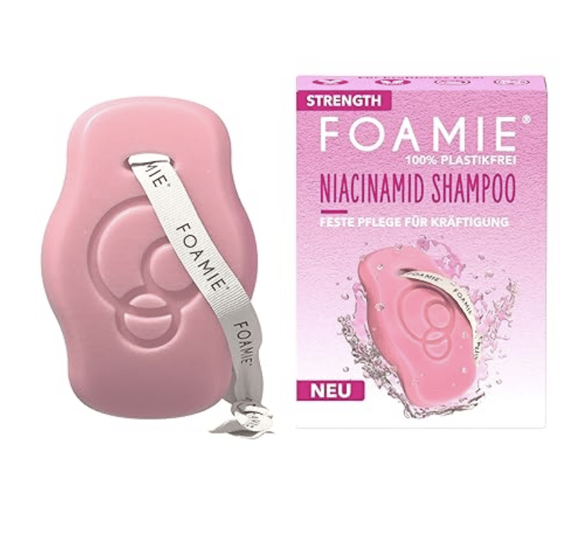 Foamie Festes Shampoo Strength mit Niacinamiden 80 g
