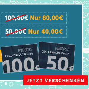 🤭 Jeans Direct: Gutscheine im Angebot - 50€ für 40€ | 100€ für 80€