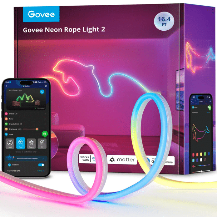 Govee Neon Rope Light 2 für 69,99€ (statt 100€)