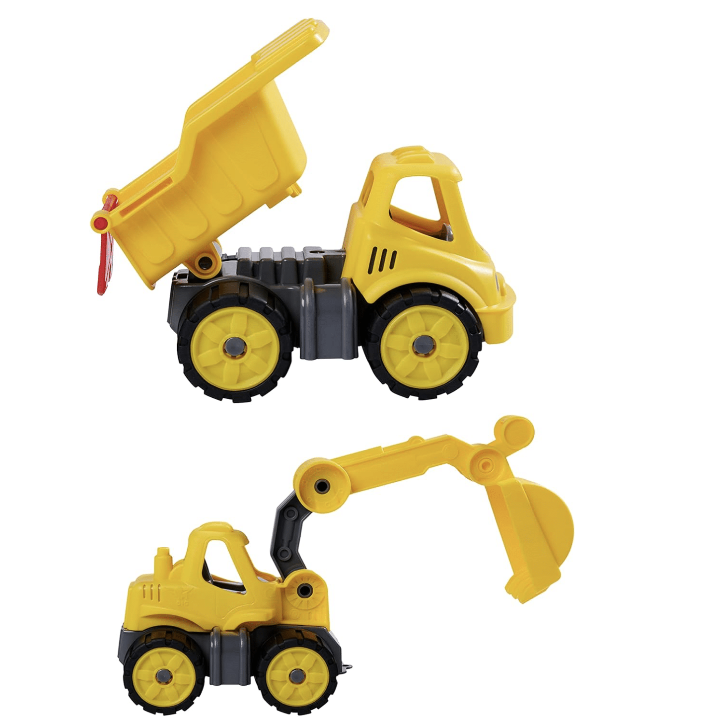 Thumbnail 🚧 BIG Power Worker Mini Set - Bagger und Kipper