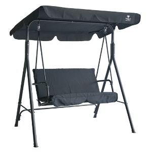 Bixente 2-Sitzer Hollywoodschaukel in Schwarz oder Anthrazit für 64,24€ (statt 75€)