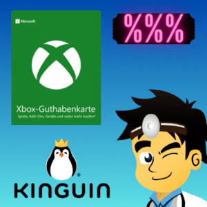 Kinguin: 100€ Xbox-Guthaben für 76,02€