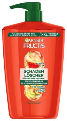 Garnier Fructis Schadenlöscher reparierendes Shampoo für geschädigtes Haar XXL