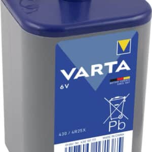 VARTA Batterie 430, Blockbatterie 4R25X, 1 Stück, Zink-chlorid, 6V für 3,79€ (statt 5,49€)