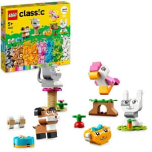 LEGO Classic Kreative Tiere, Box mit bunten Steinen für 21,99€ (statt 28,04€)