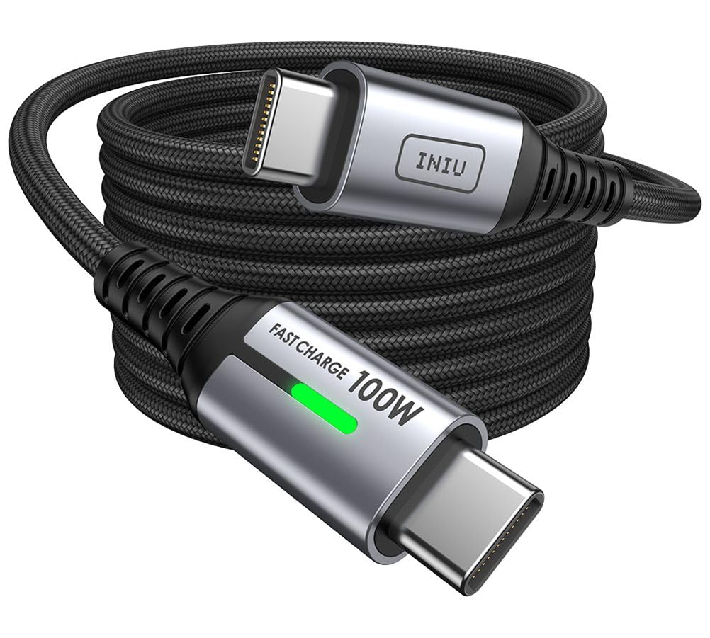 HAMMER-Preis 💥 INIU USB-C Kabel mit 100W PD 3.0 [Schnellladekabel / 2m]