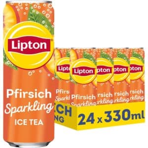 PFANDFEHLER 🏝️ 24x LIPTON ICE TEA Sparkling Peach für 11,99€