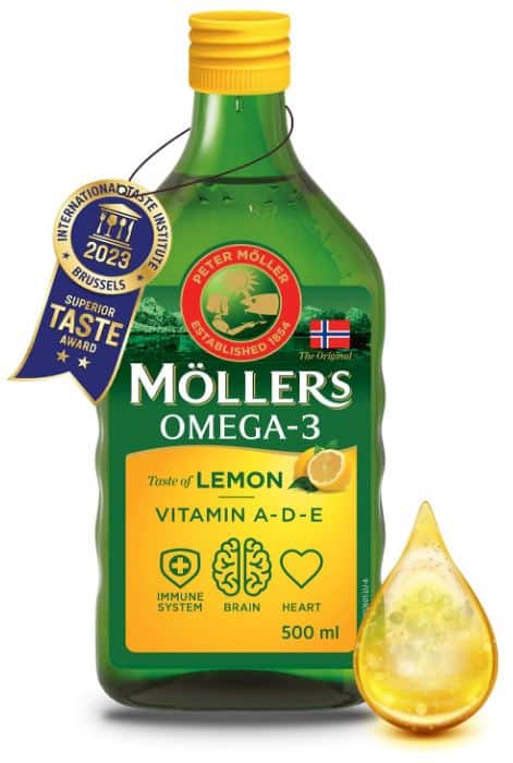 Moellers Omega 3 Lebertran Oel 500ml