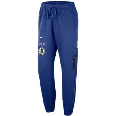 Nike NBA Brooklyn Nets X Kaws City Edition Standard Issue Pants Blau