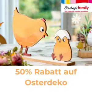 Thumbnail 🐰 50% auf Osterdeko bei Ernsting's Family