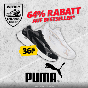 Thumbnail Herren-Sneaker Puma Teveris Nitro in Schwarz oder Weiß für 40,31€ (statt 46€)