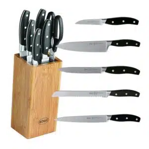 RÖSLE CUISINE Bürsten Messerblock (7-tlg.) für 47,80€ statt 69,95€