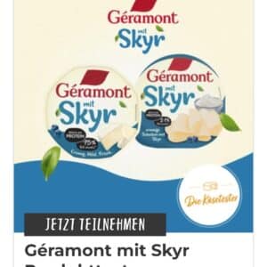 Endet: GzG - Géramont Skyr Produkttest (Bewerbung erforderlich)