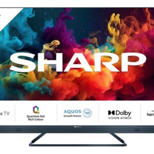 SHARP 55FQ5EG QUANTUM DOT 4K UHD GOOGLE TV (55 ZOLL) ab 652,94€ statt 739,99€