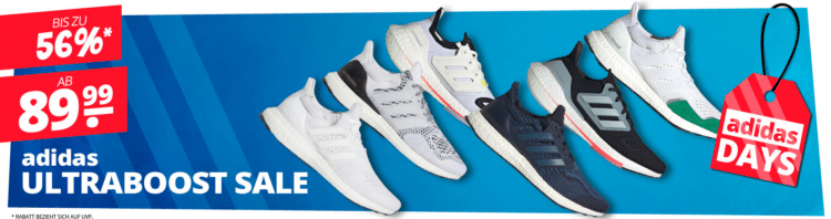 SportSpar: Bis zu 56% Rabatt im adidas ultraboost Sale