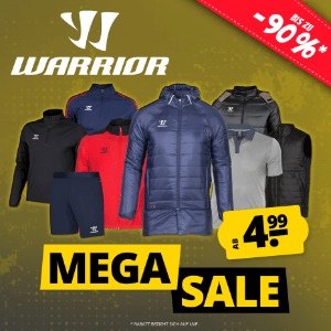 SportSpar: Bis zu 90% Rabatt im Warrior-Sale