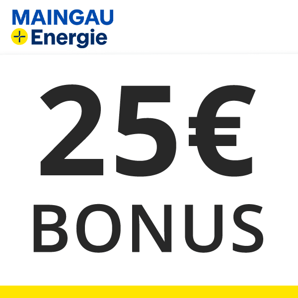 Thumbnail Maingau: Gas ab 4,92 Cent/kWh &amp; Strom ab 28,24 Cent/kWh + 25€ Bonus kassieren