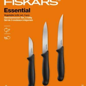 Fiskars Gemüsemesser-Set, 3-tlg. für 11,49€ (statt 18€)
