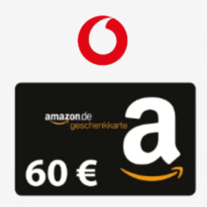 🚀 60€ Amazon.de-Gutschein + 3GB LTE + 500 Min. für 5,99€/Monat (Vodafone Smart Tech M)