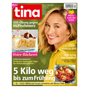 Jahresabo tina für 121,90€ + 70€ Prämie