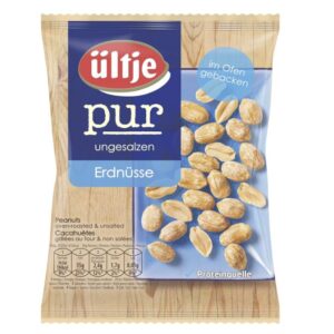 🥜 ültje Erdnüsse Pur im Ofen gebacken &amp; ungesalzen